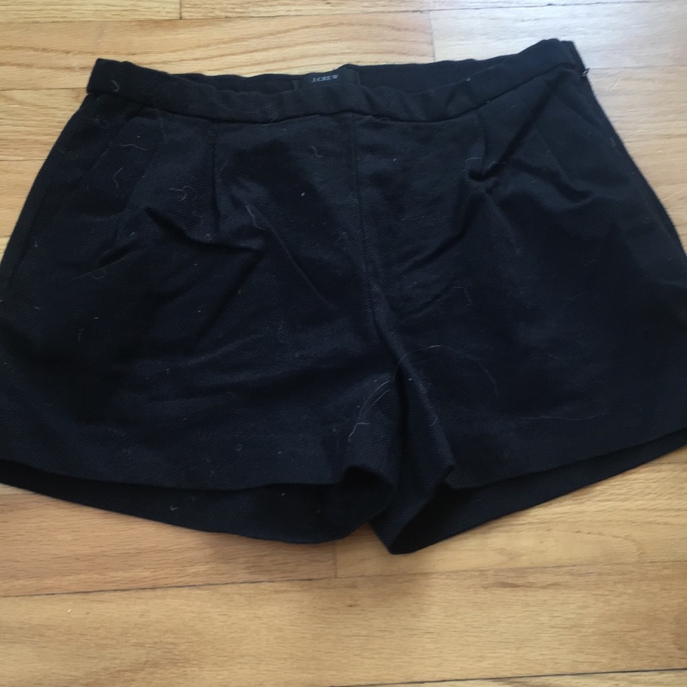 J crew black shorts